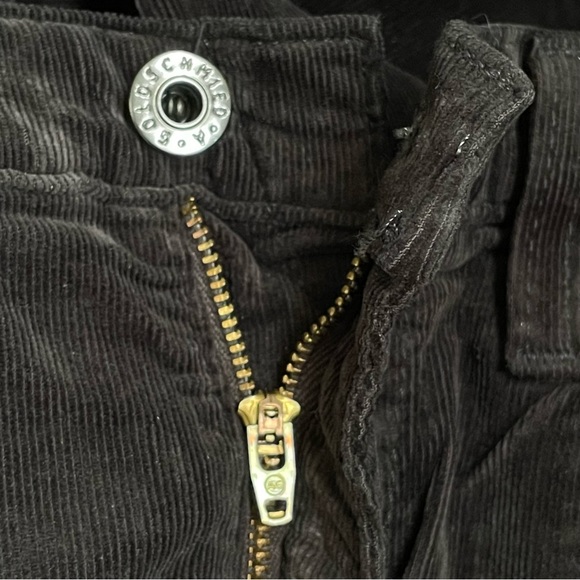 AG ADRIANO GOLDSCHMIED THE STEVIE ANKLE SLIM STRAIGHT LEG BLACK VELVET JEANS 27R - Picture 10 of 12